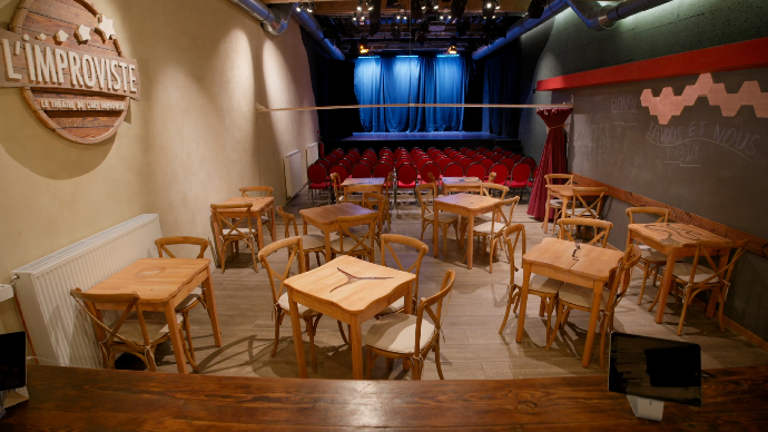 L&#39;Improviste - Théâtre à louer à Bruxelles