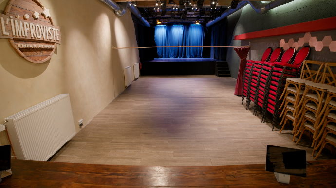 L&#39;Improviste - Théâtre à louer à Bruxelles