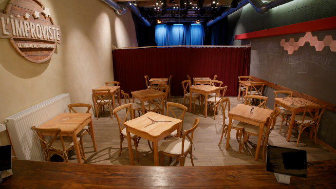L&#39;Improviste - Théâtre à louer à Bruxelles