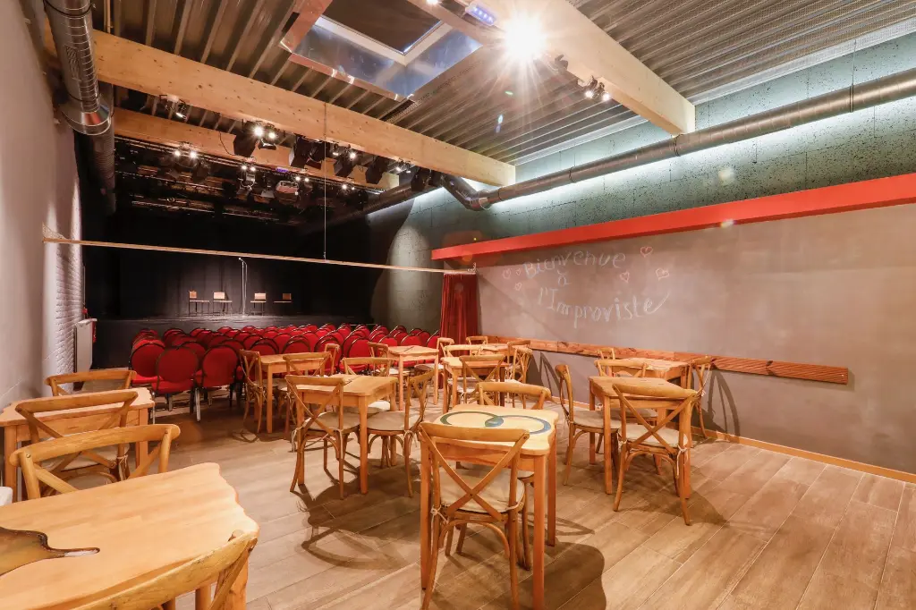 L&#39;Improviste - Théâtre à louer à Bruxelles - le bar